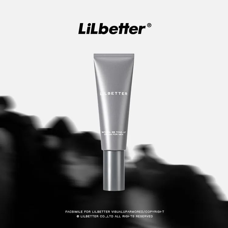 Lilbetter男士遮瑕BB霜痘印不脱妆保湿懒人素颜霜无暇自然粉底液