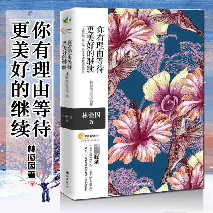 双封面+双书脊+四色精美彩绘 你有理由等待更美好的继续 林徽因诗