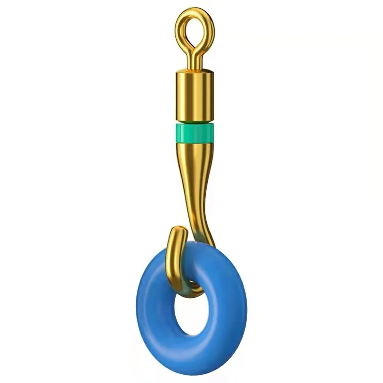 O型圈泄力开口八字环 转环连接器快速子线夹罗飞环