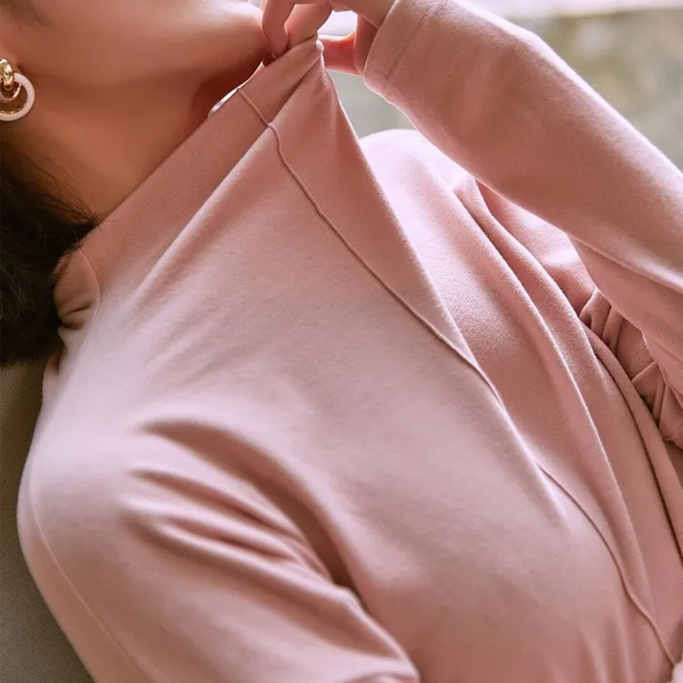 蒂瑞莎乳木果皮肤衣修身显瘦百搭遮肉打底衫长袖薄款韩版春秋秋冬