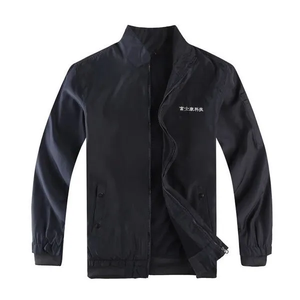 富士康冬工衣加绒冬款保暖&春秋薄款无磁无铁可过安检