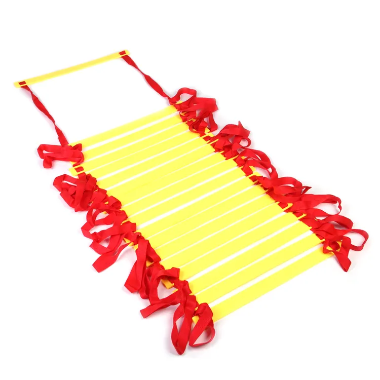 足球训练软梯绳梯跳格梯敏捷梯步伐训练梯速度梯足球健身训练绳梯