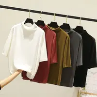 中袖打底衫加大码6279