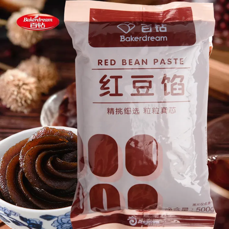 百钻豆沙馅 红豆馅 500g/袋