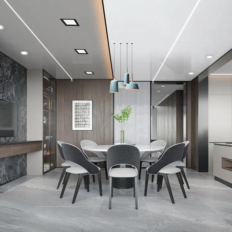 无框铝蜂窝大板吊顶集成吊顶卫生间厨房客餐厅阳台办公室全套材料