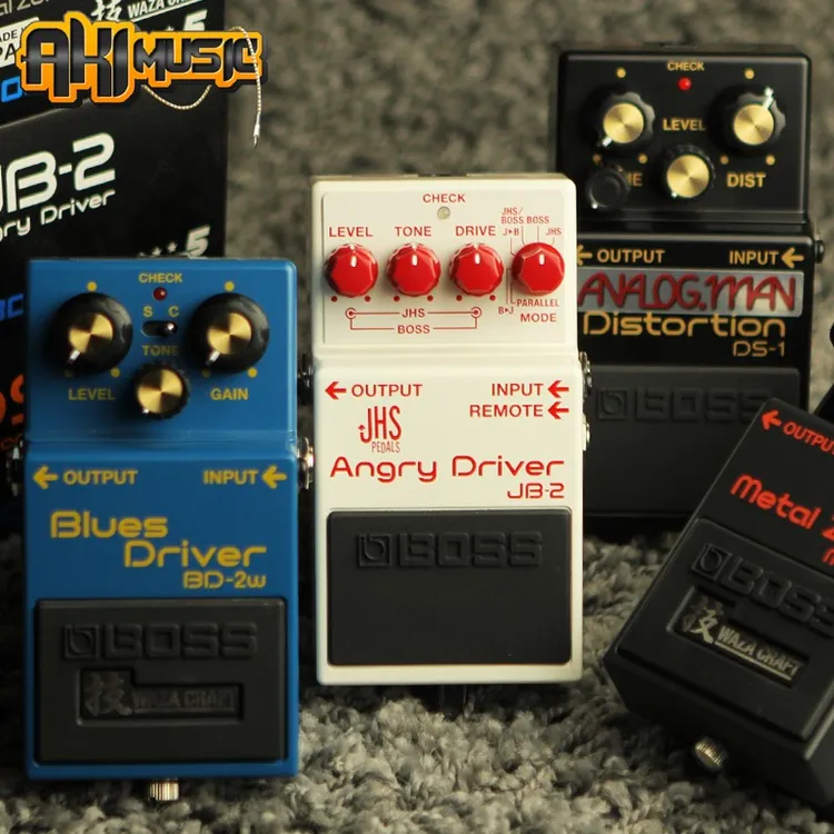 北京秋音Boss BD2W MT2w CE2 SD1w DM2w技过载金属失真单块效果器