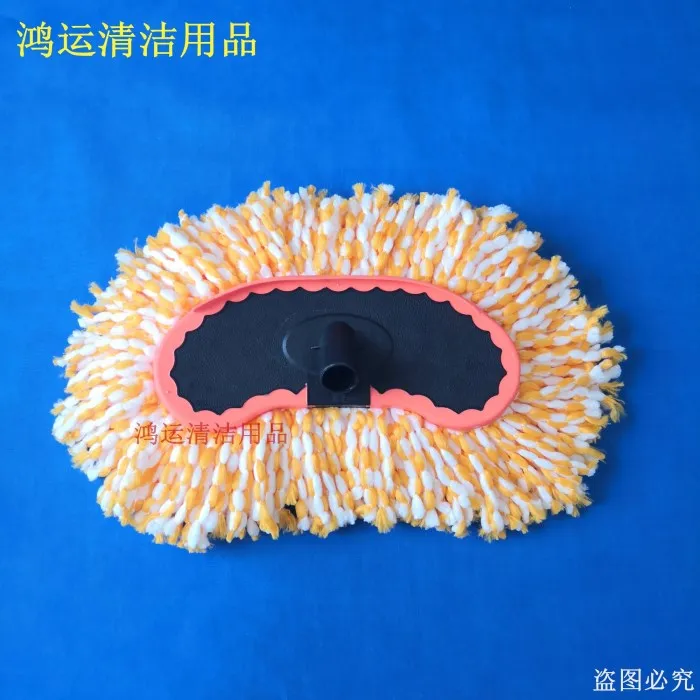 洗车店洗车刷头纳米替换通用单个加厚软毛头备用多功能拖头专用