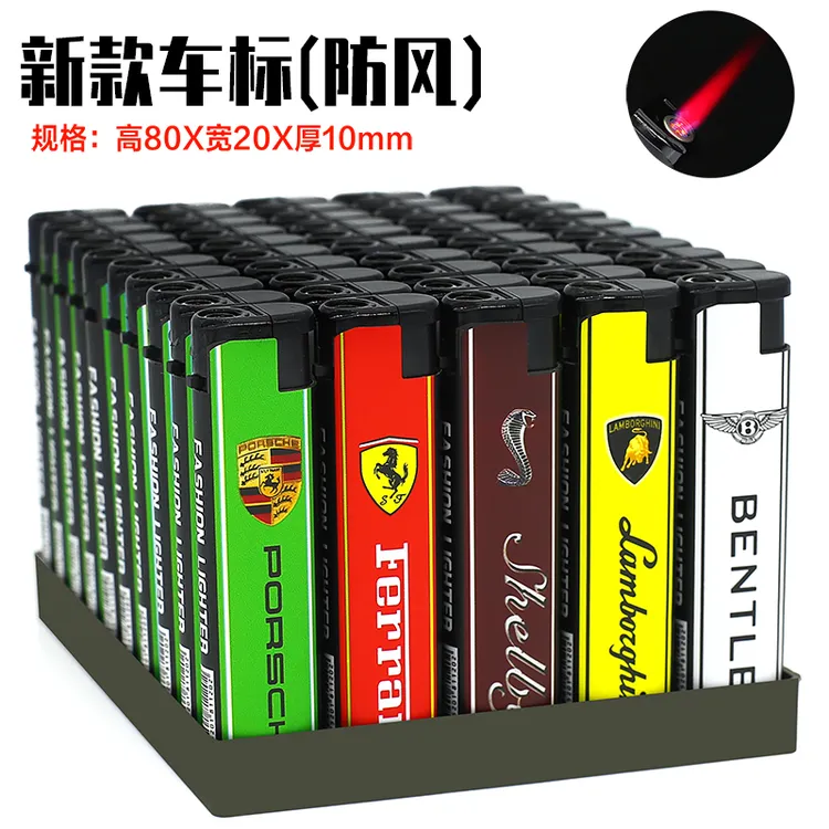 防风包画打火机包画质感创意打火机高档耐用批发可定制图案50只装