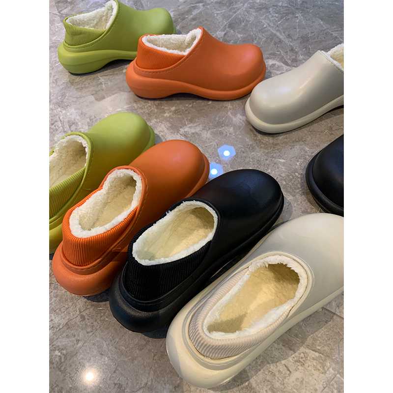SX0002 SX0003十三粥私服 Candy果糖鞋 防水包跟加绒防滑棉拖鞋