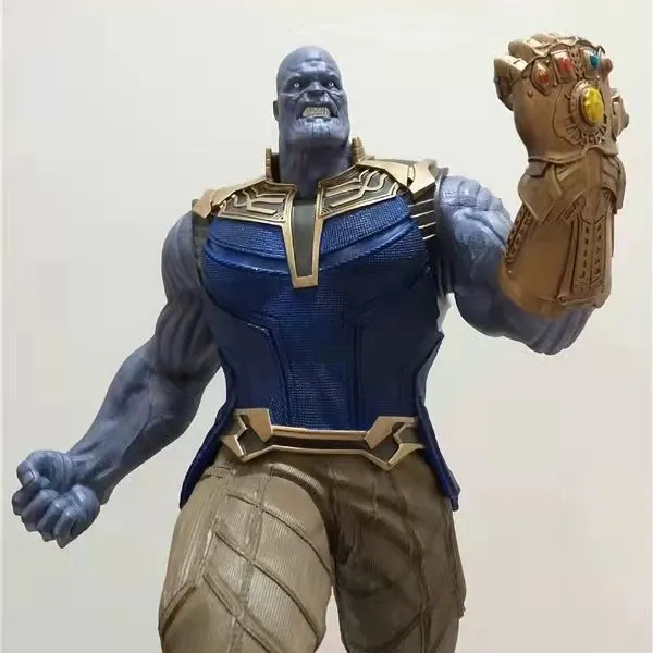 Marvel漫威 复仇者联盟 双头雕 灭霸 宝丽石材质塑像雕像全身像