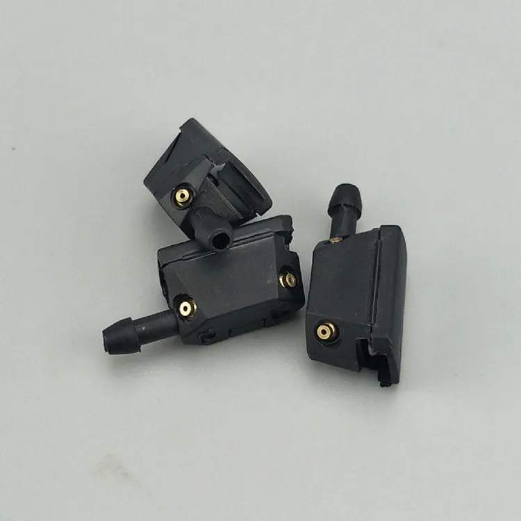 解放雨刷喷水嘴货车配件四孔可调节喷头通用雨刮臂