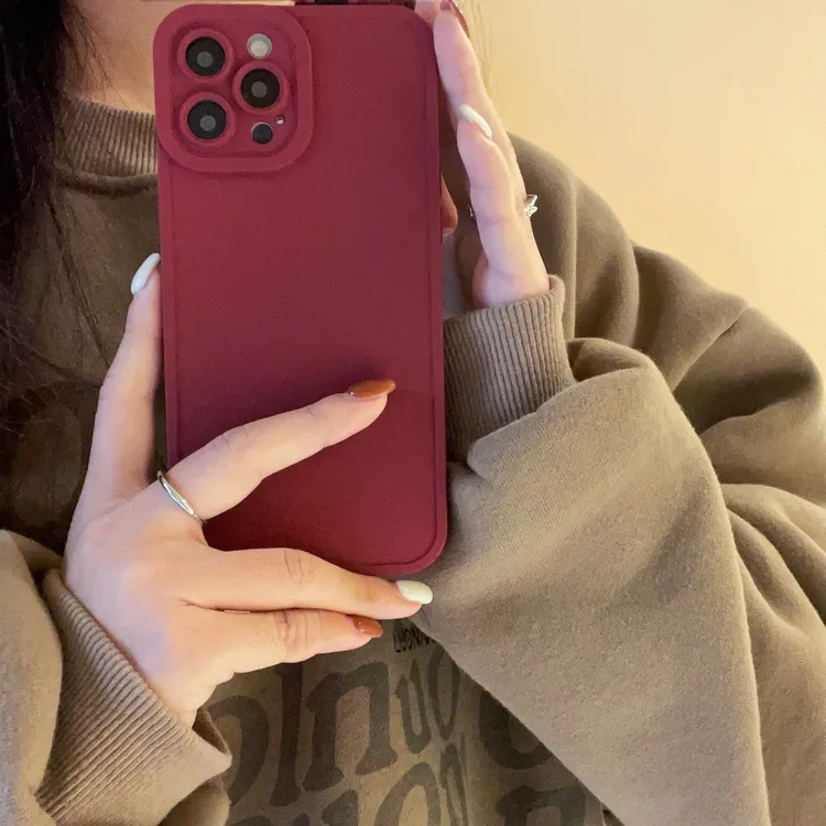 适用苹果13/12ProMax手机壳iphone11全包X/XR硅胶13Pro防摔7/8P女