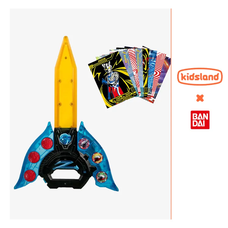 万代BANDAI奥特曼变身器泽塔升华器光剑模式声光武器儿童英雄玩具