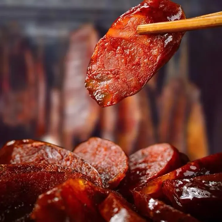 四川农村烟熏麻辣香肠农家自制麻辣香肠猪肉肠1-10斤