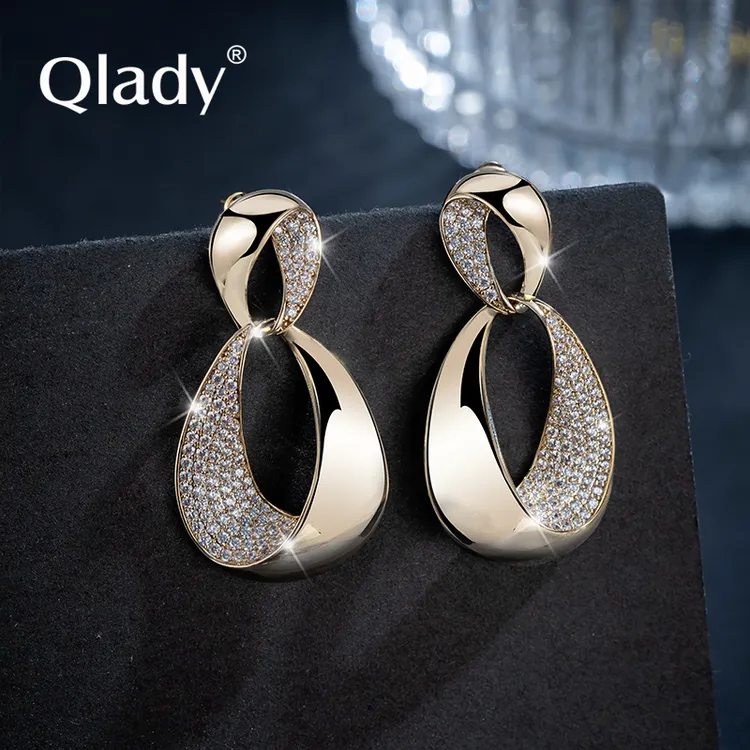 合金耳饰 夸张气质时尚银针耳环女2025新款ins小众个性高级感耳坠