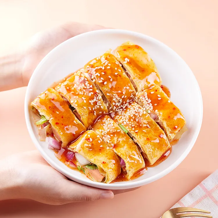 【联盟精选】东北正宗烤冷面方便速食早餐半成品炒冷面  多酱