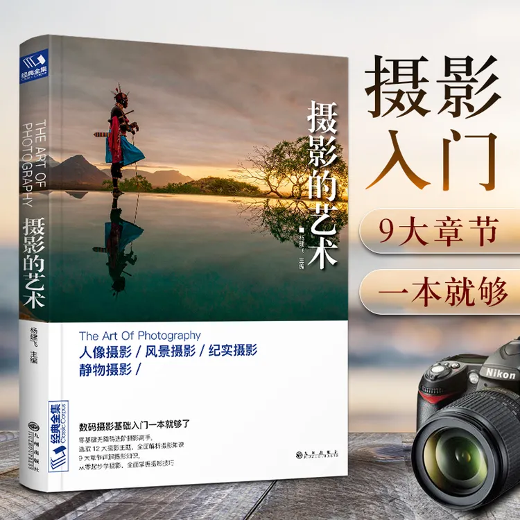 经典全集 摄影的艺术一本入门基础教材书籍构图技巧大全人像