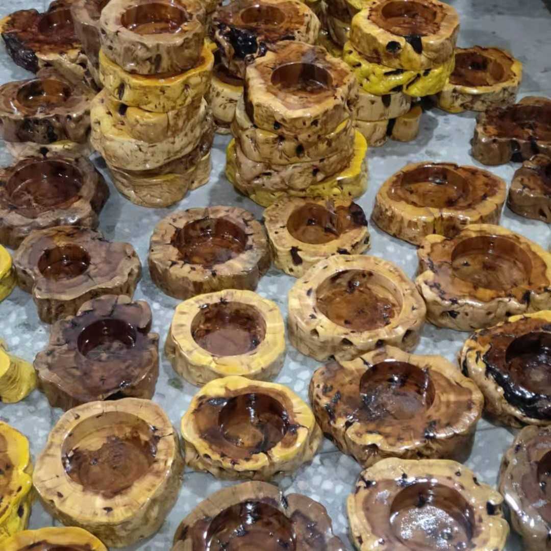 枣木工艺品烟灰缸