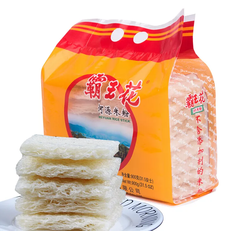 霸王花 广东河源特产方便食品 客家手排原味米粉米线米丝900g/袋