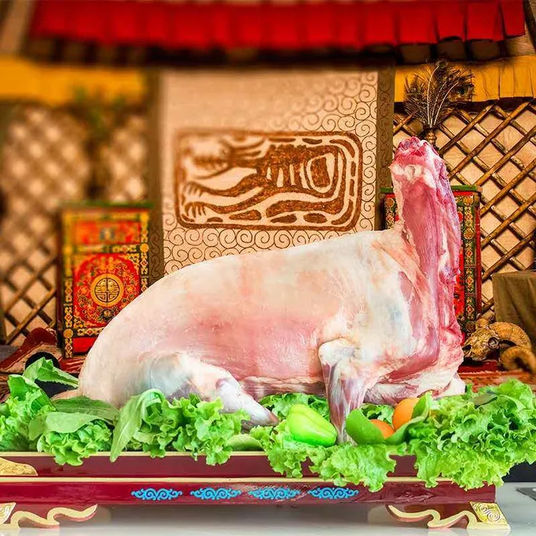 整只羊20斤以上 内蒙古锡林郭勒苏尼特左旗羊 整扇 整羊100%腿排