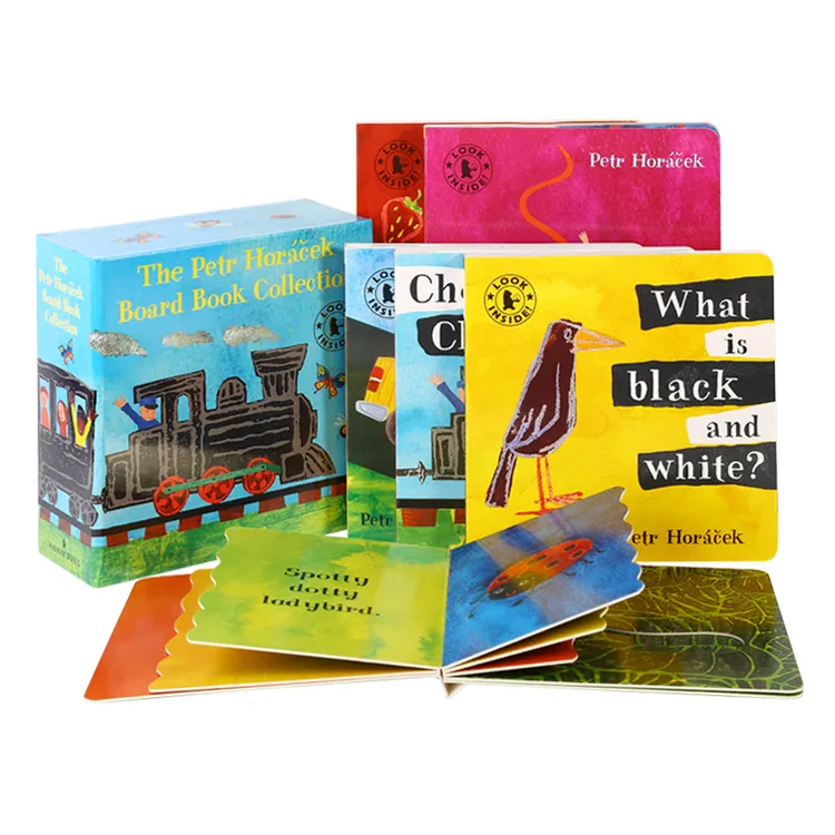 Petr Horacek 创意认知纸板书 6册 点读版