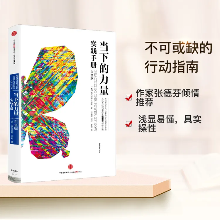 当下的力量实践手册(白金版)  克哈特.托利 著 中信出版官方正版