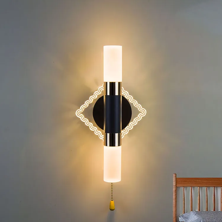 新款后现代背景墙壁灯客厅艺术家轻奢壁灯2025最新款高级感轻奢