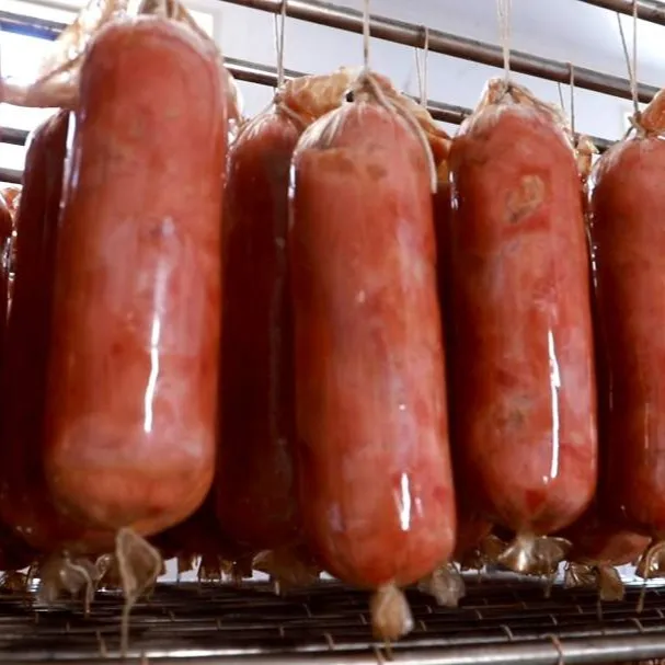 【新鲜肉火腿】猪腱子肉青岛老火腿300g带肉筋大肉块非遗