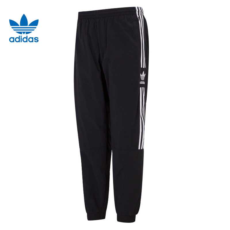 预adidas阿迪达斯三叶草男款裤子运动裤百搭户外休闲长裤H41387