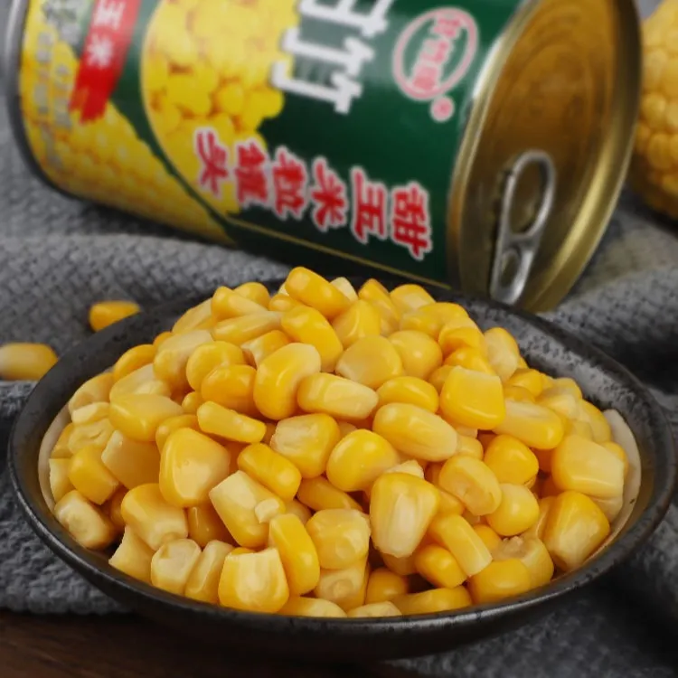 甘竹牌甜玉米粒罐头425g饭团寿司专用 烘焙商用紫菜包饭即食玉米