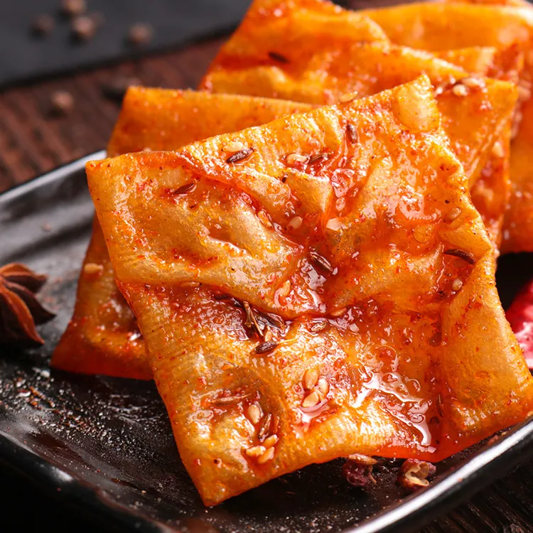 【思乡山】泡泡干湖南特产豆干香辣豆干豆皮麻辣小吃网红休闲零食