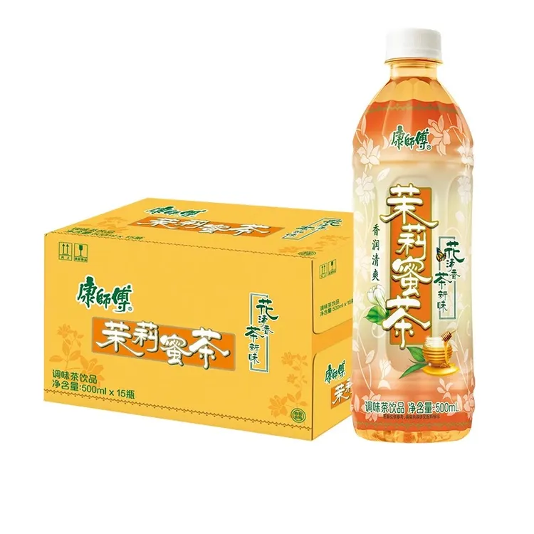 康师傅茉莉蜜茶饮品500mlx15瓶整箱