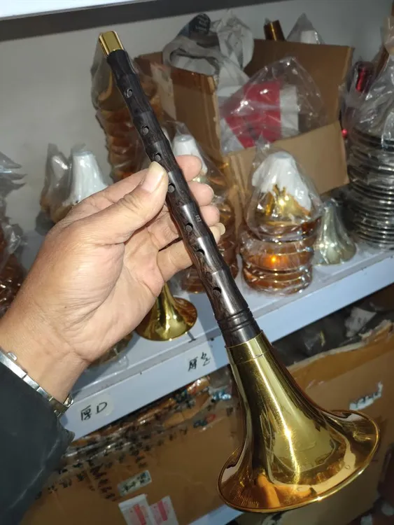 专业演奏型黑檀木E调唢呐