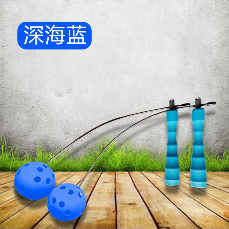 初学者精选跳绳辅助练习器防滑摇绳练习幼儿小学小臂出汗高速耐用