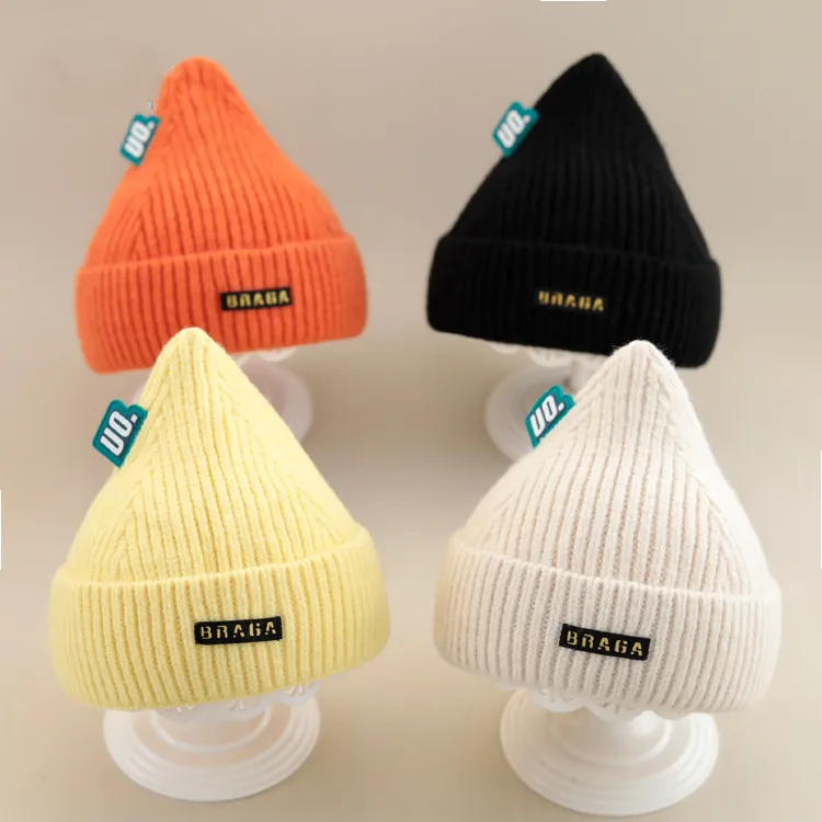 【小布丁】3-15个月宝宝帽子可爱毛线帽秋冬季婴儿冬天超萌保暖帽