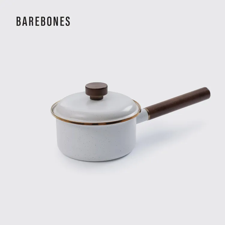 BAREBONES美国北邦户外单柄搪瓷炖煮锅复古工艺简约欧式一体奶锅