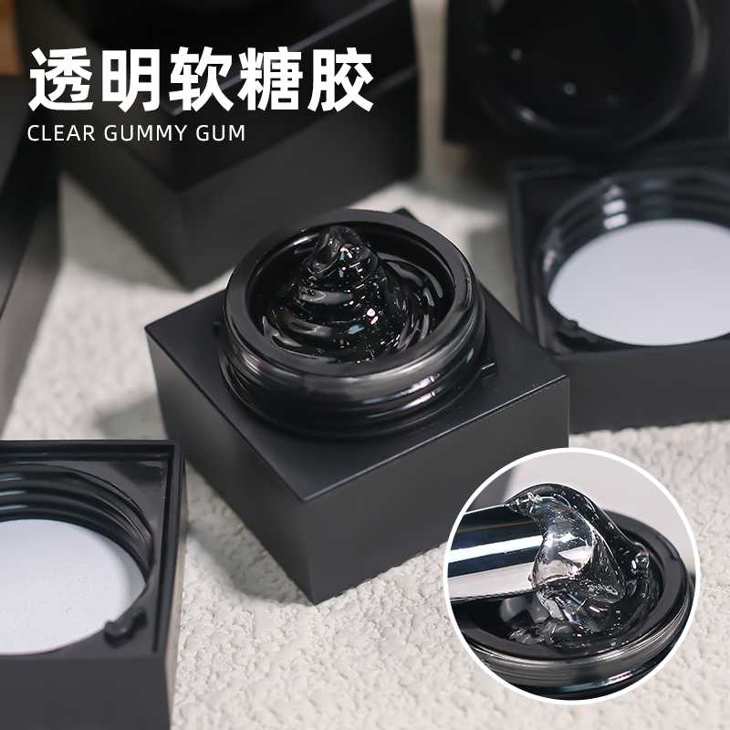 格米蕾拉美甲透明软糖胶雕花固态模具凝胶高透立体造型美甲专用