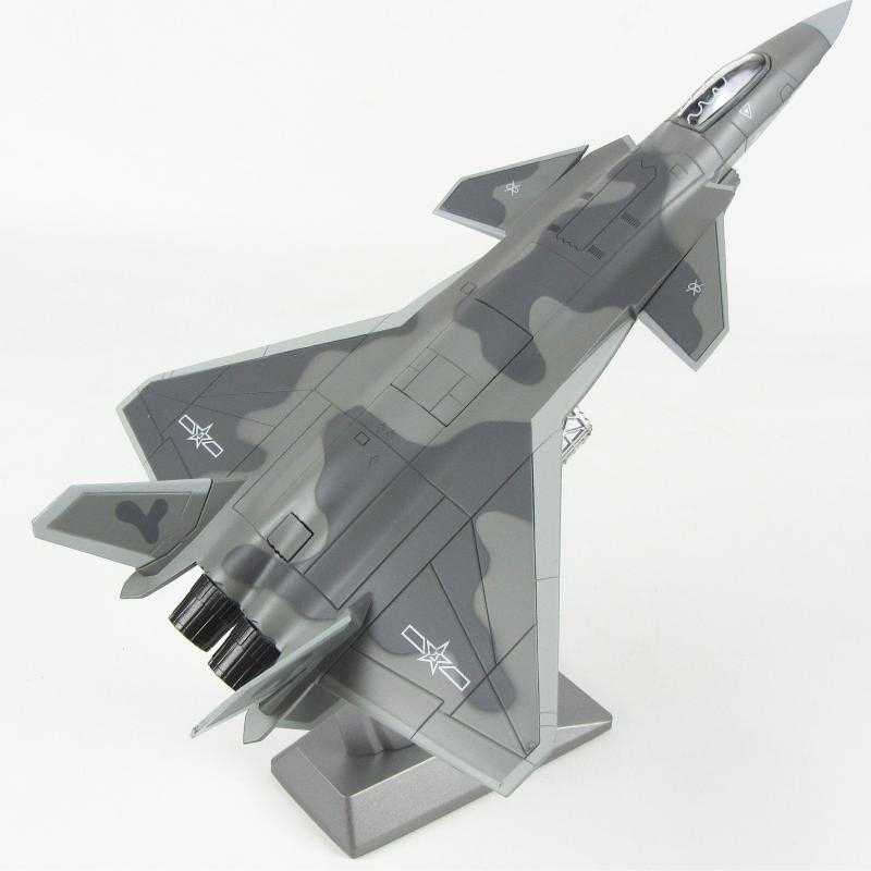 歼20战斗机合金歼20成品仿真飞机模型静态摆件收藏航模 1:72