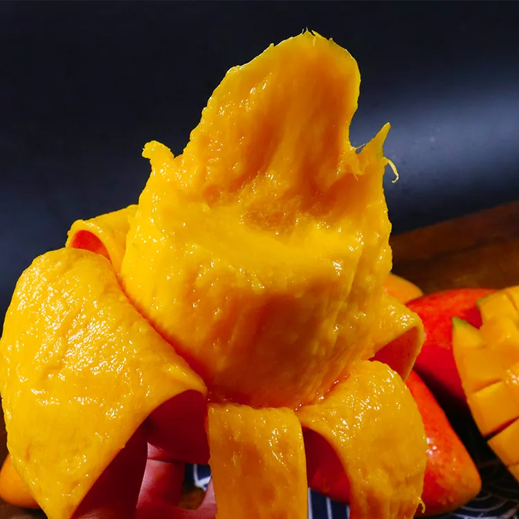 海南贵妃芒果5-10斤新鲜芒果树上熟甜心芒红金龙放软再食用水果