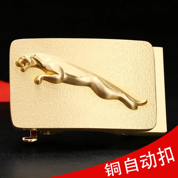 纯铜皮带头自动扣男式腰带扣头全铜高档配件单卖铜男皮带扣正品