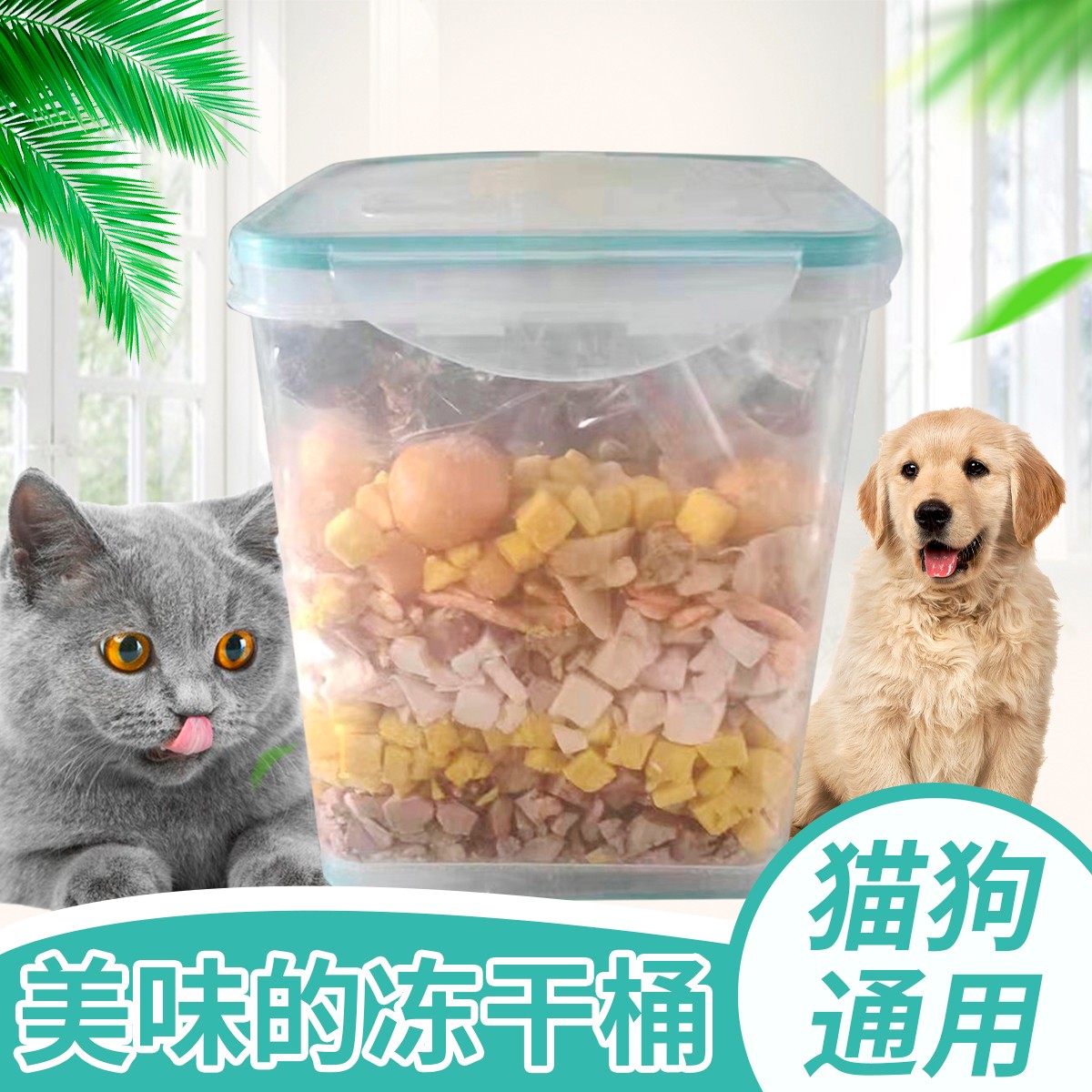 混合冻干桶