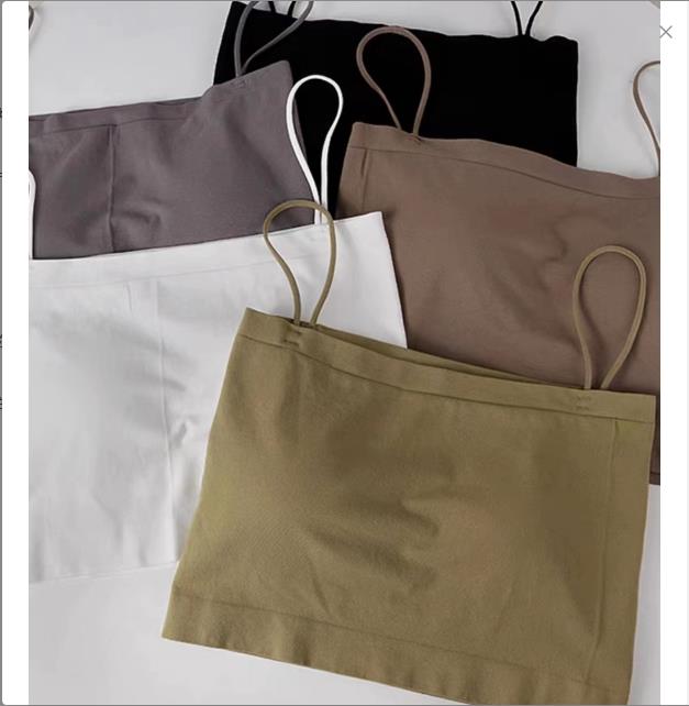 纯色吊带小背心均码90-180（颜色随机）