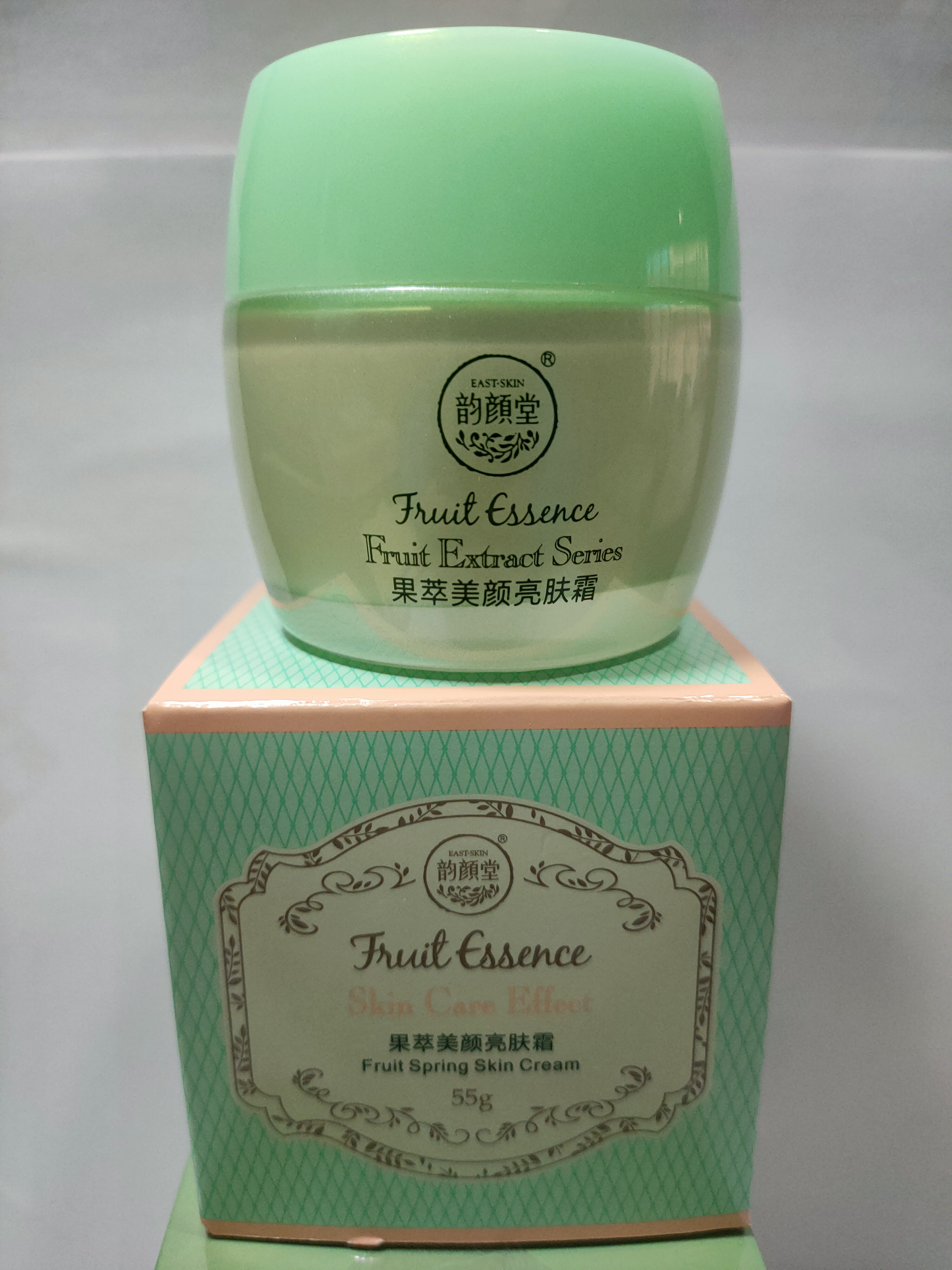 韵颜堂果萃美颜亮肤霜55g补水保湿水嫩素颜提亮肤色舒缓