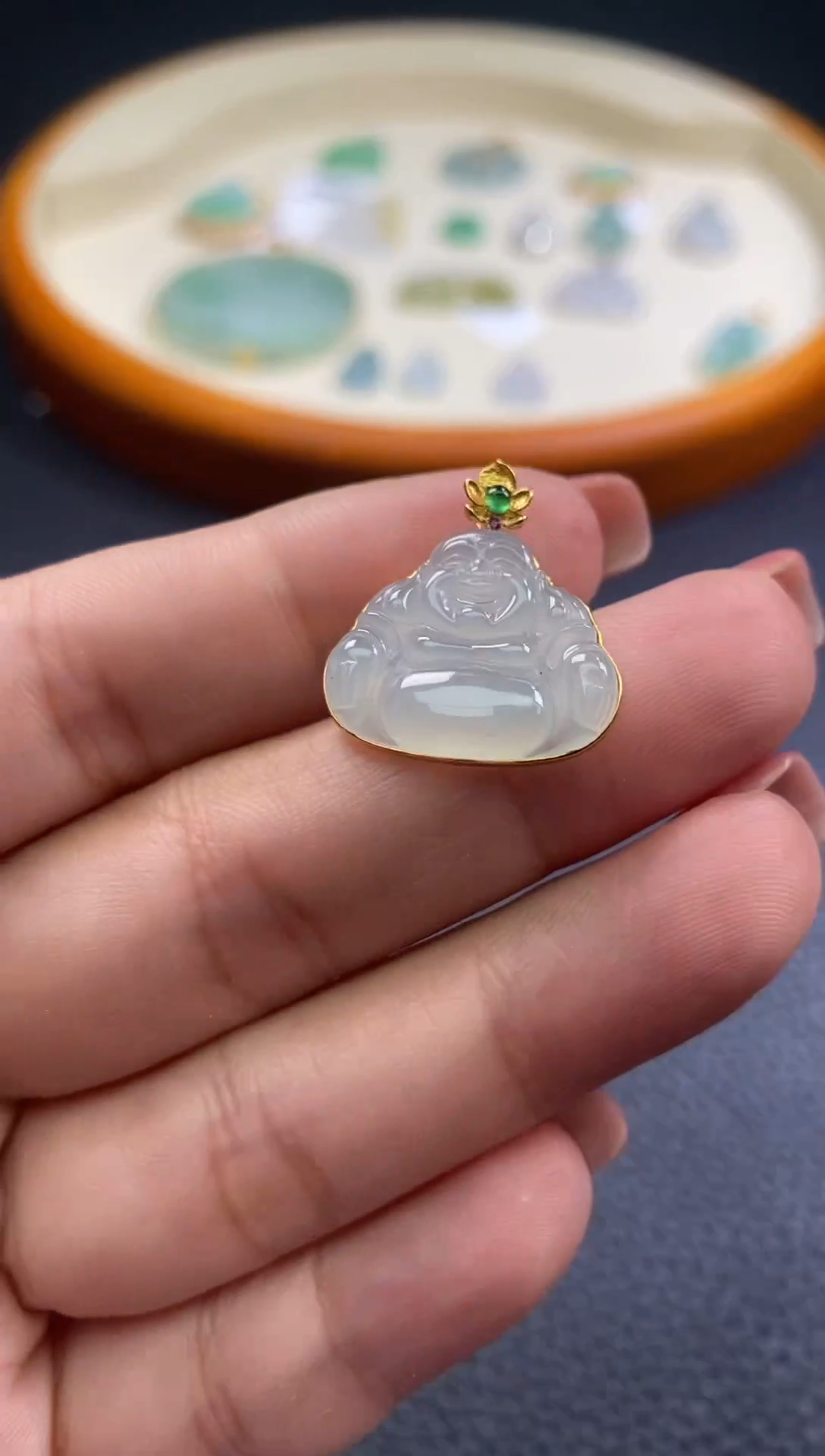 【闪购商品】翡翠颈饰未镶嵌56-580