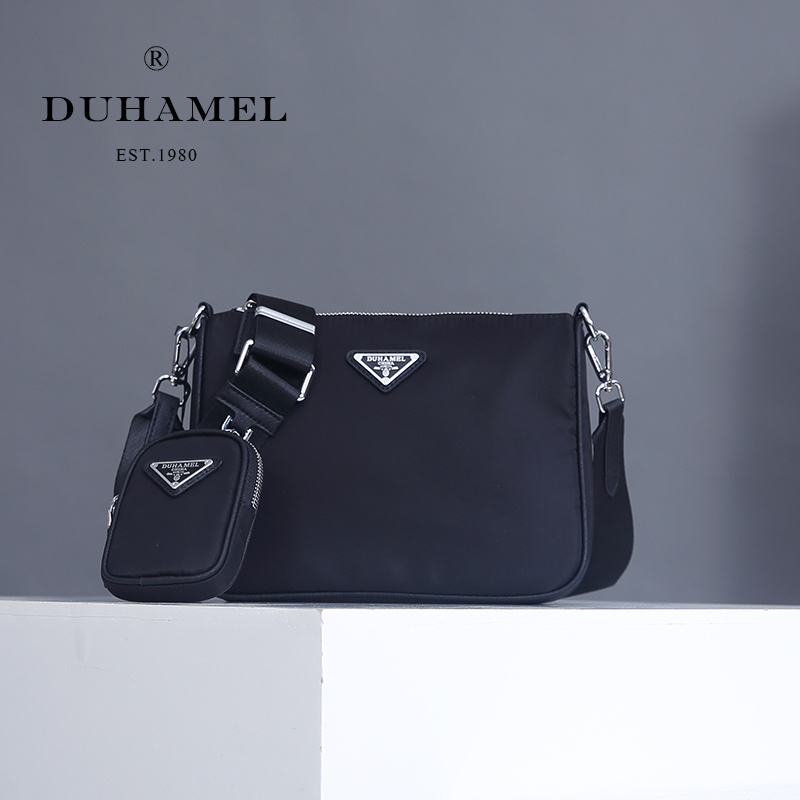 男士单肩包斜挎包牛津布大容量邮差包挎包男帆布休闲男包潮牌新款