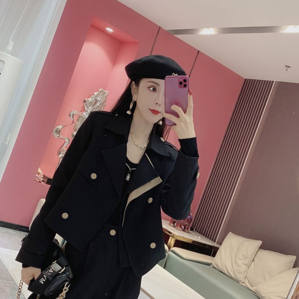 【橦颜推荐】（单件上衣）短风衣1015