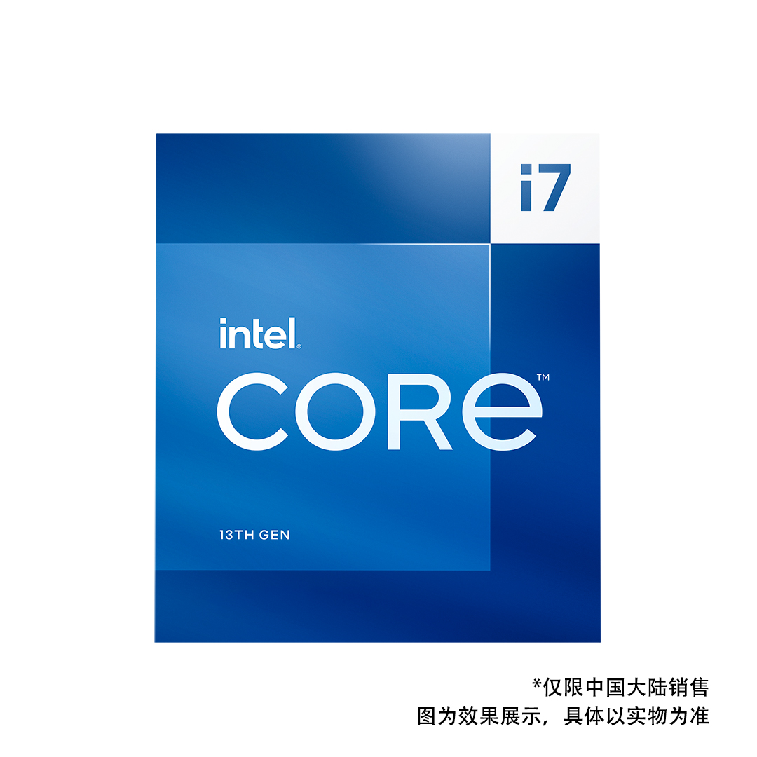 英特尔13代 酷睿i7 13700F处理器16核心24线程睿频至高可达5.2Ghz