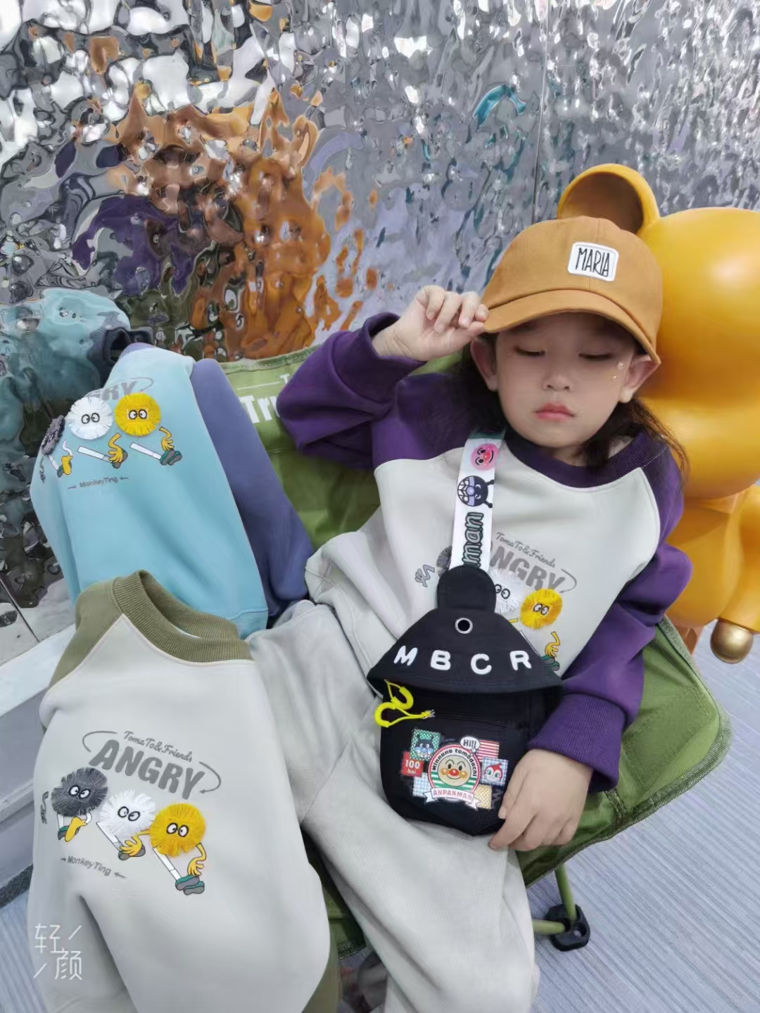 【一体绒】儿童冬季一体绒卫衣3602