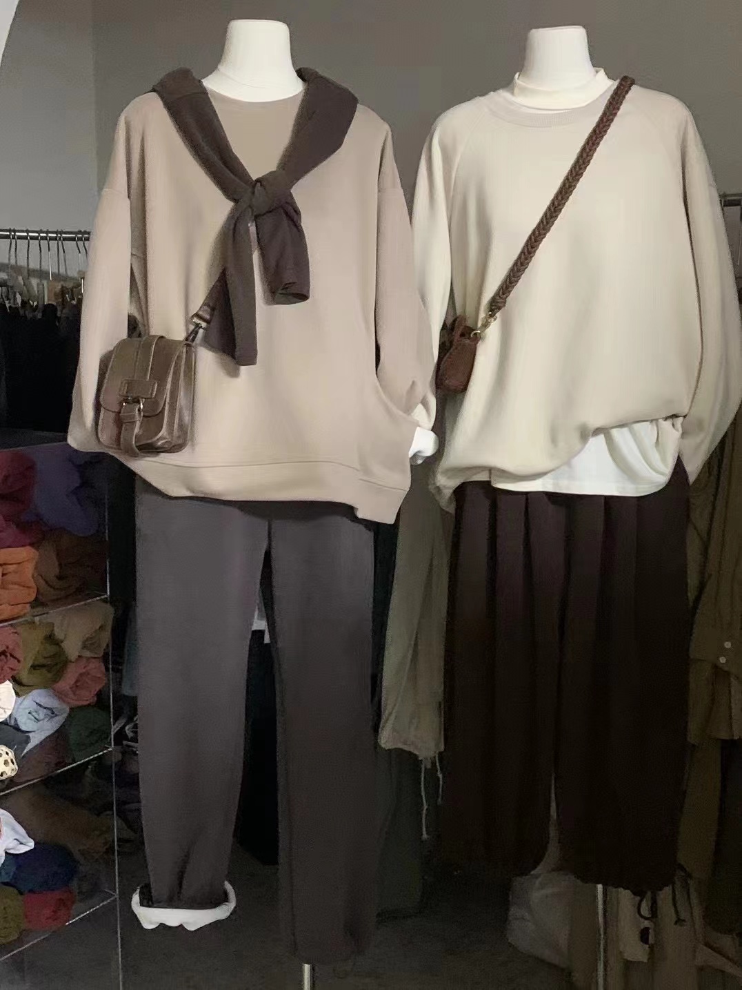 十三行宽松休闲大版百搭日系韩系女装集合