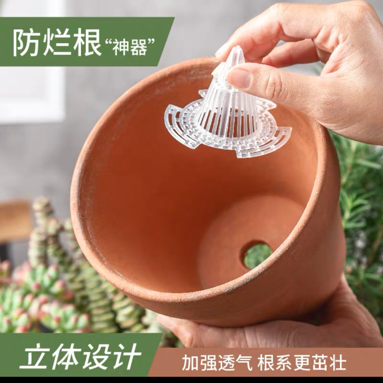 透气方便沥水兰花家庭花卉沥水罩立体设计品牌